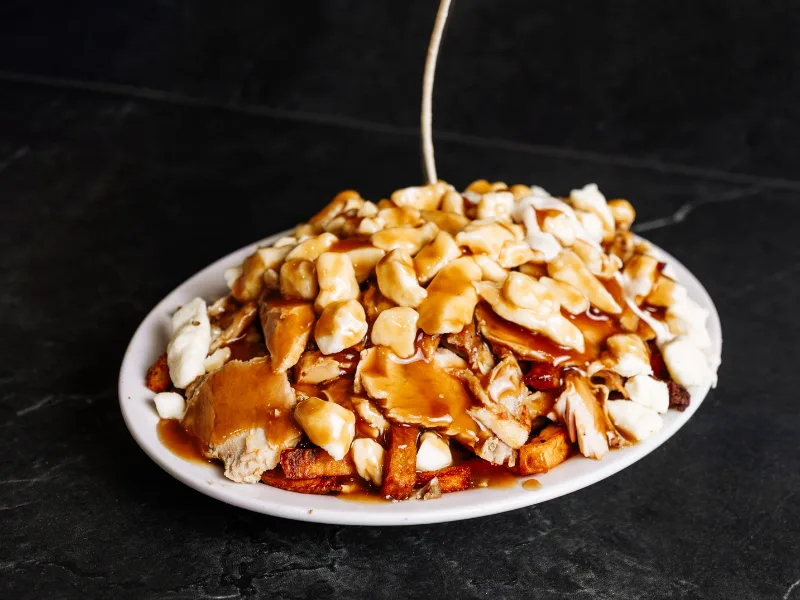 Poutine au Poulet